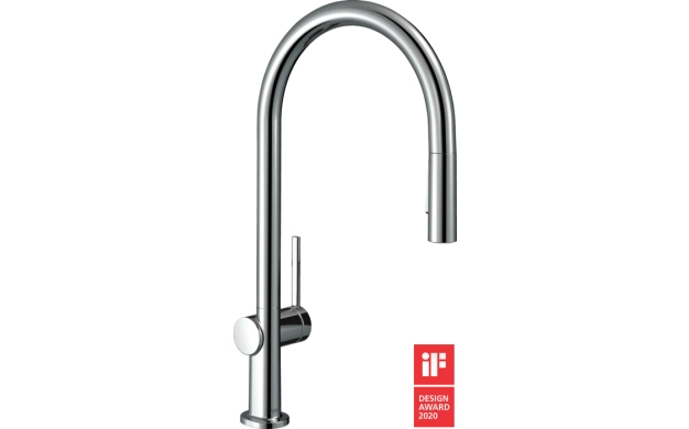 Кухненски смесител hansgrohe Talis M54-H210, pull-out spray, 2jet, chrome